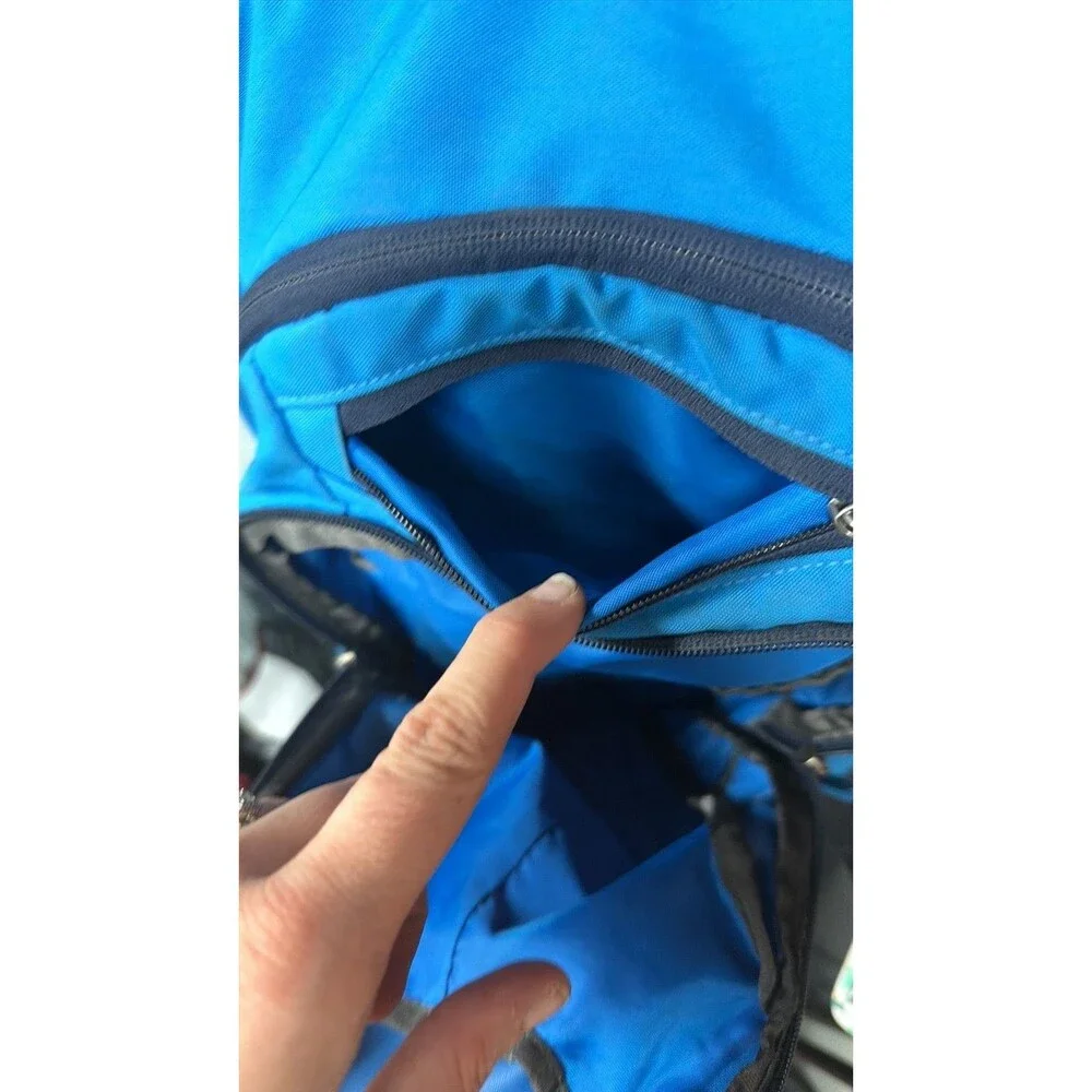 Patagonia Refugio 28L Backpack Blue and Orange Outdoor Daypack